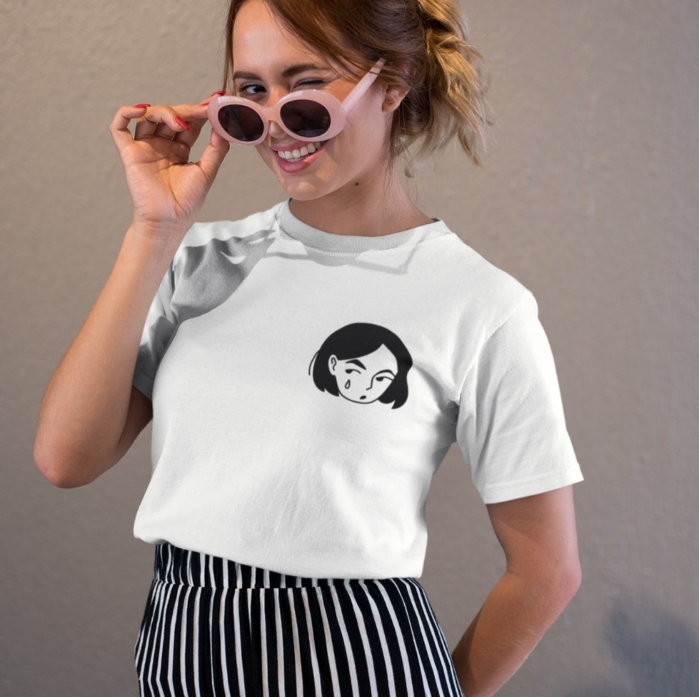 Sad girl t-shirt